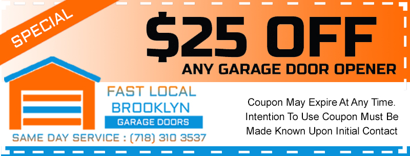 $25 off Garage Door Repair in Brooklyn Coupon
